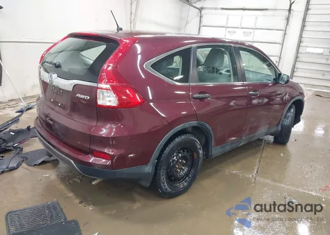 2015 Honda Cr-V Lx from USA, damaged, VIN 5J6RM4H38FL060191